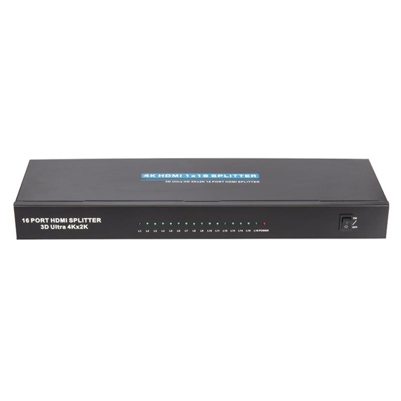 4K 16 порта HDMI 1x16 Splitter Поддръжка 3D Ultra HD 4Kx2K \/ 30Hz