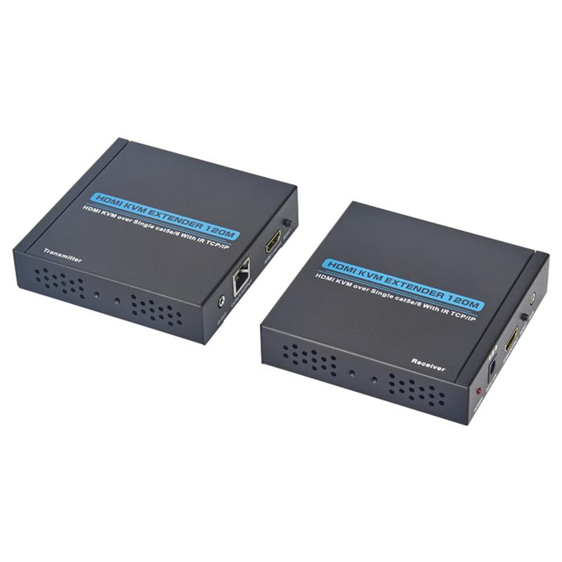 HDMI KVM Extender 100m над Single cat5e \/ 6 Поддържа Full HD 1080P TCP \/ IP