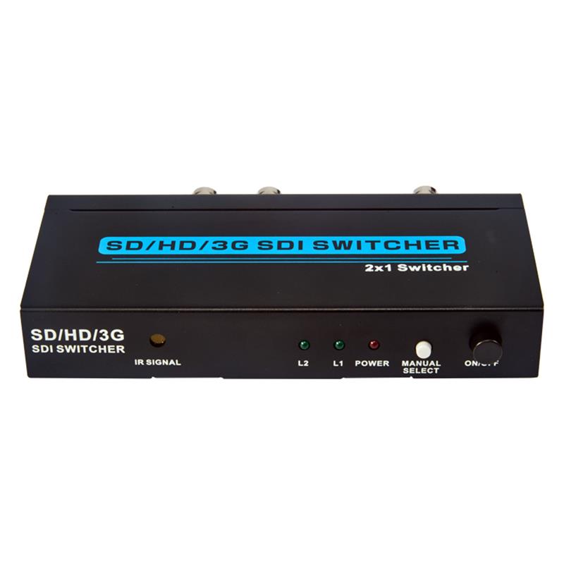 SD \/ HD \/ 3G SDI 2x1 SWITCHER Поддръжка 1080P