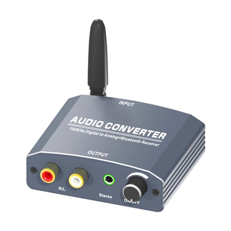 Цифров към аналогов аудио конвертор с Bluetooth приемник Поддръжка 192KHz