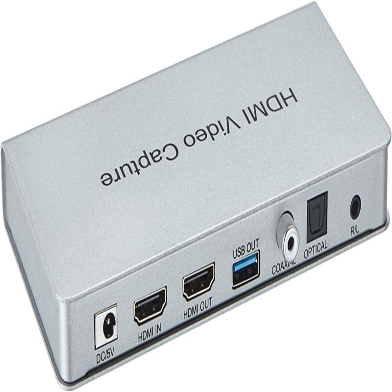 USB 3.0 HDMI видео заснемане с HDMI Loopout, коаксиален, оптичен аудио